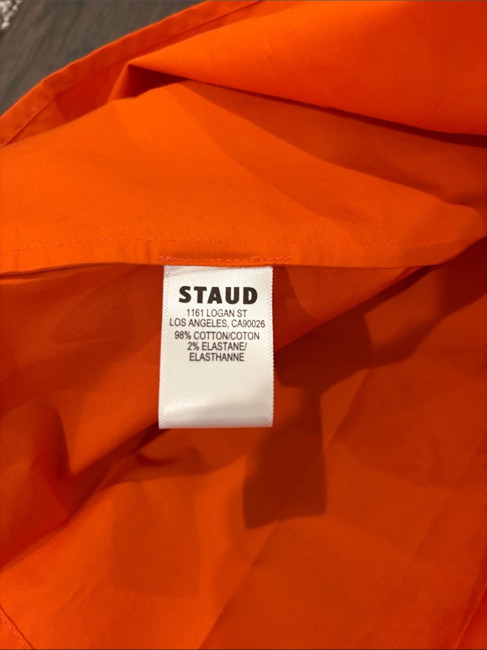 New With Tags Staud Mini Marlowe Dress Sz M - Picture 12 of 14